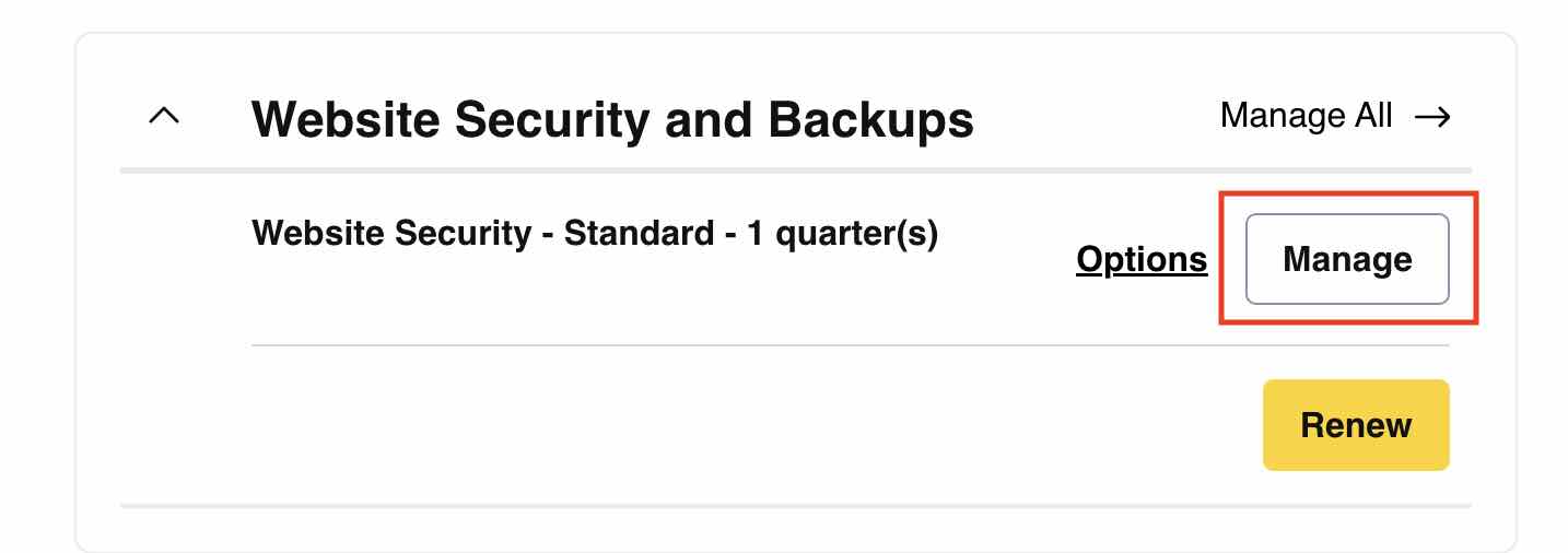 GoDaddy Website Security and Backups